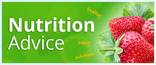 nutrition advice selby, fruit on a healthy green.